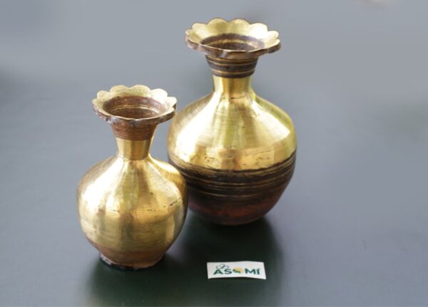 Assamese Traditional Brass Metal Pot