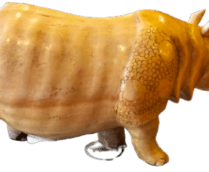 Wooden Rhinoceros