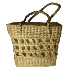 Watere Hyacinth Handwoven Basket