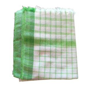 Manipuri White and Green Gamusa