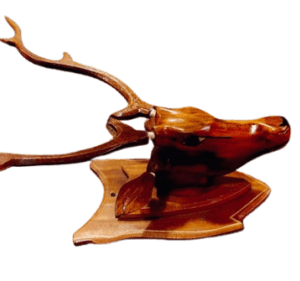 Handcrafted Stag Head Wall Decor