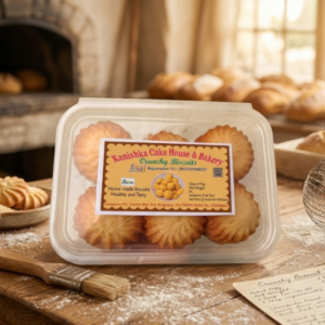 HOME BAKED COCONUT BISCUITS